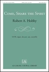 Come, Share the Spirit SATB choral sheet music cover